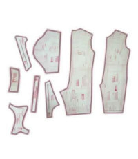 17 - Kit de Moldes Para Costura De Macacões Industrial Tradicional Adulto